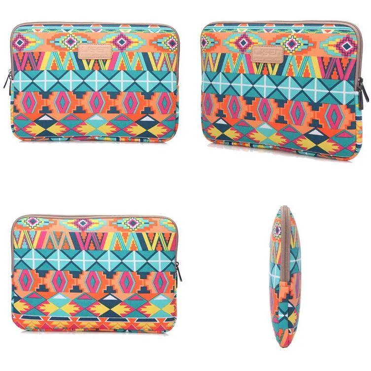 14 Inch Lingge Laptop Liner Bag With Stylish Pattern