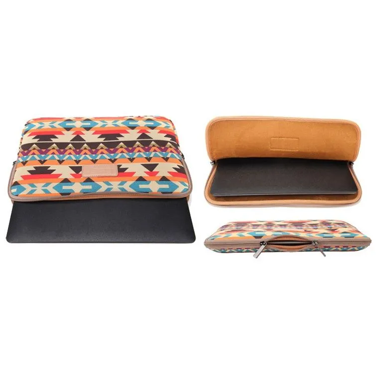 14 Inch Lingge Laptop Liner Bag With Stylish Pattern