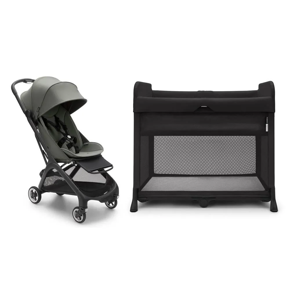 Bugaboo Butterfly Stroller   Stardust Plus Travel Cot