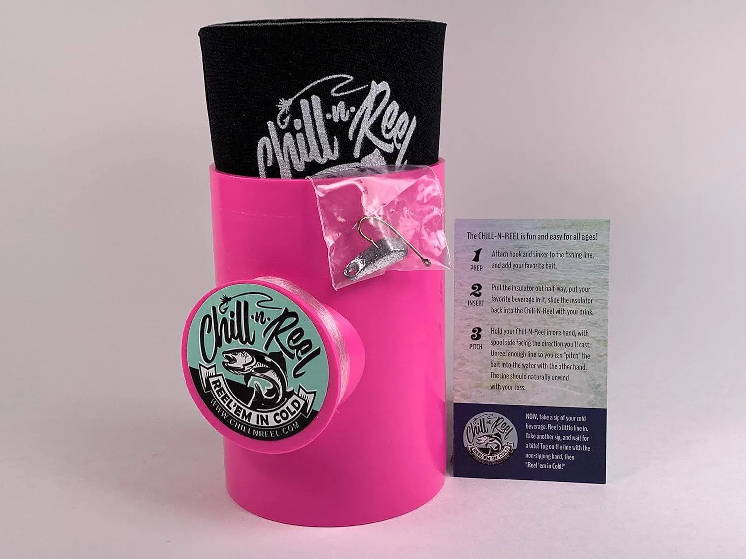 Chill-N-Reel Can Cooler