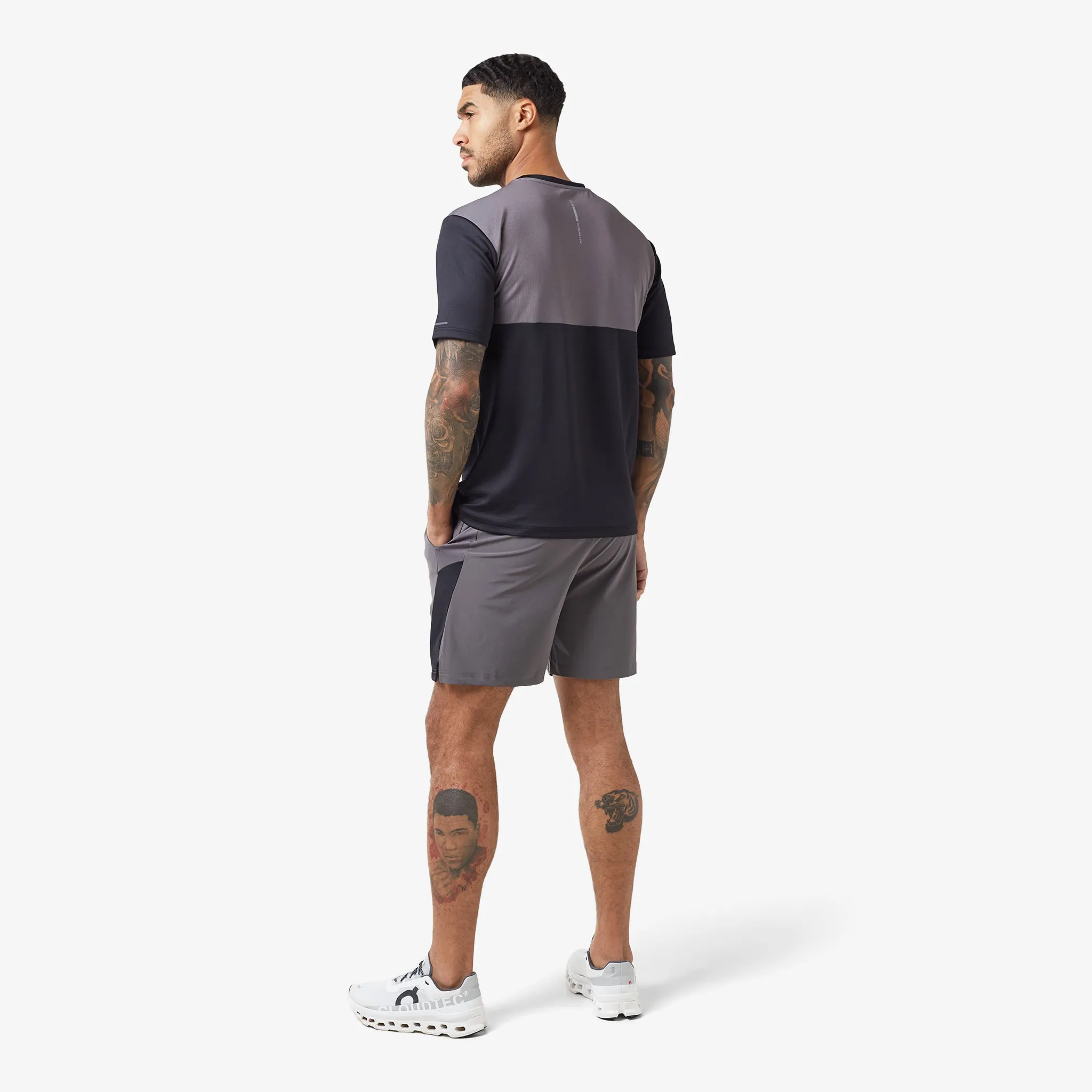 Cut & Sew Training Twinset | Black