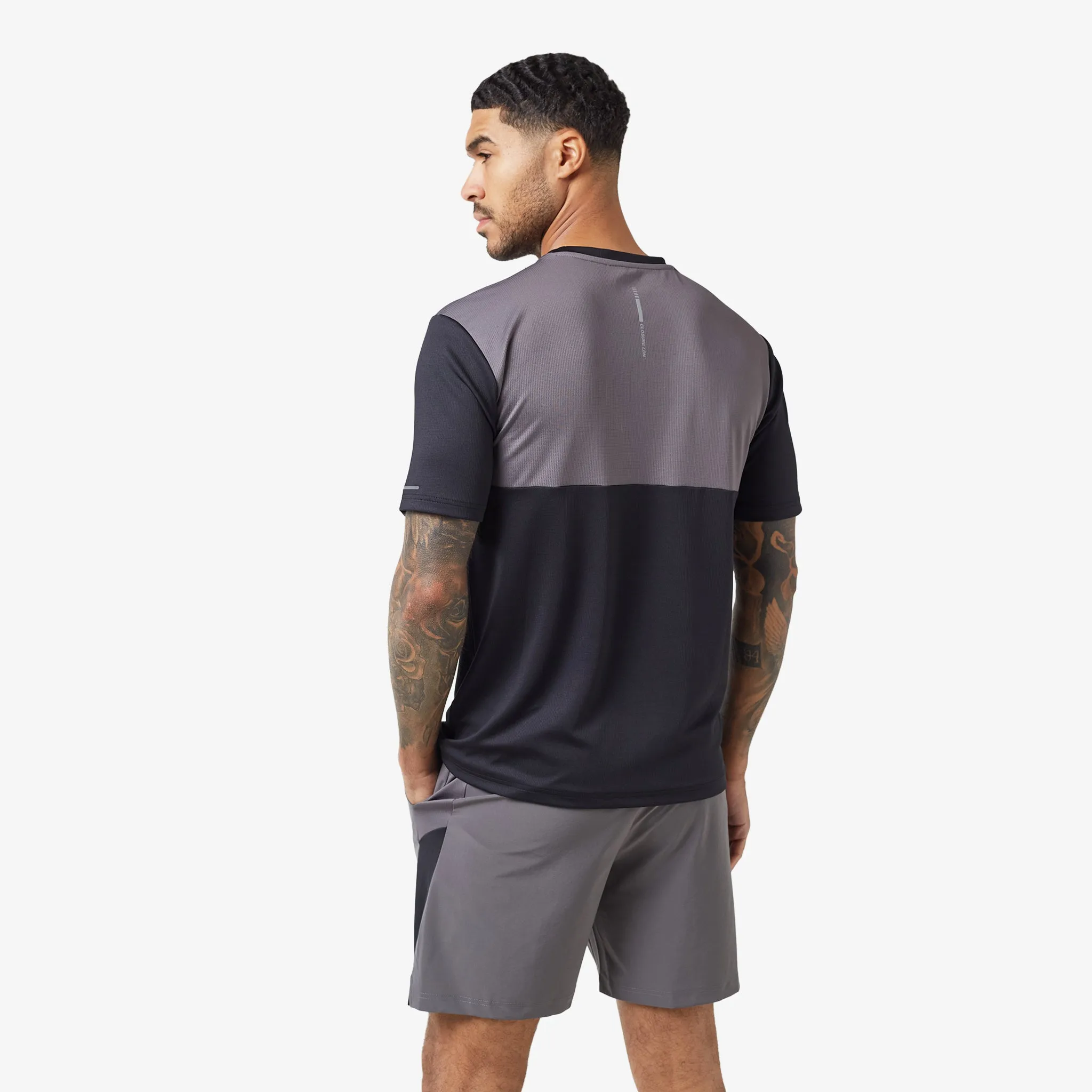 Cut & Sew Training Twinset | Black