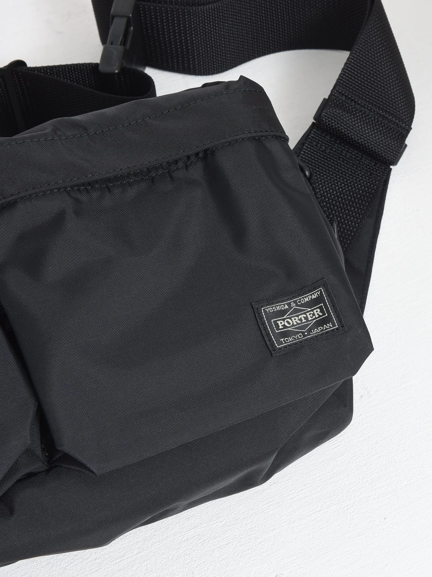 FORCE 2WAY WAIST BAG_ BLACK 10