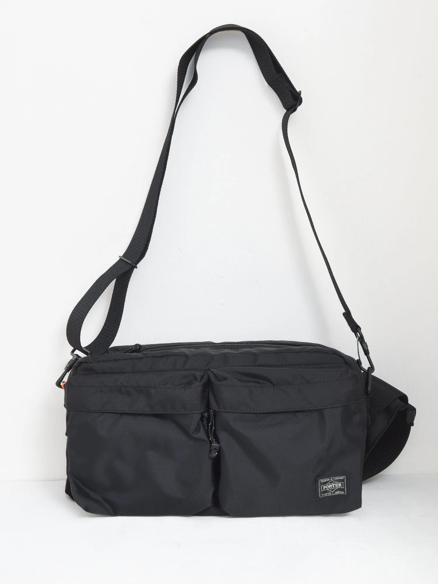 FORCE 2WAY WAIST BAG_ BLACK 10