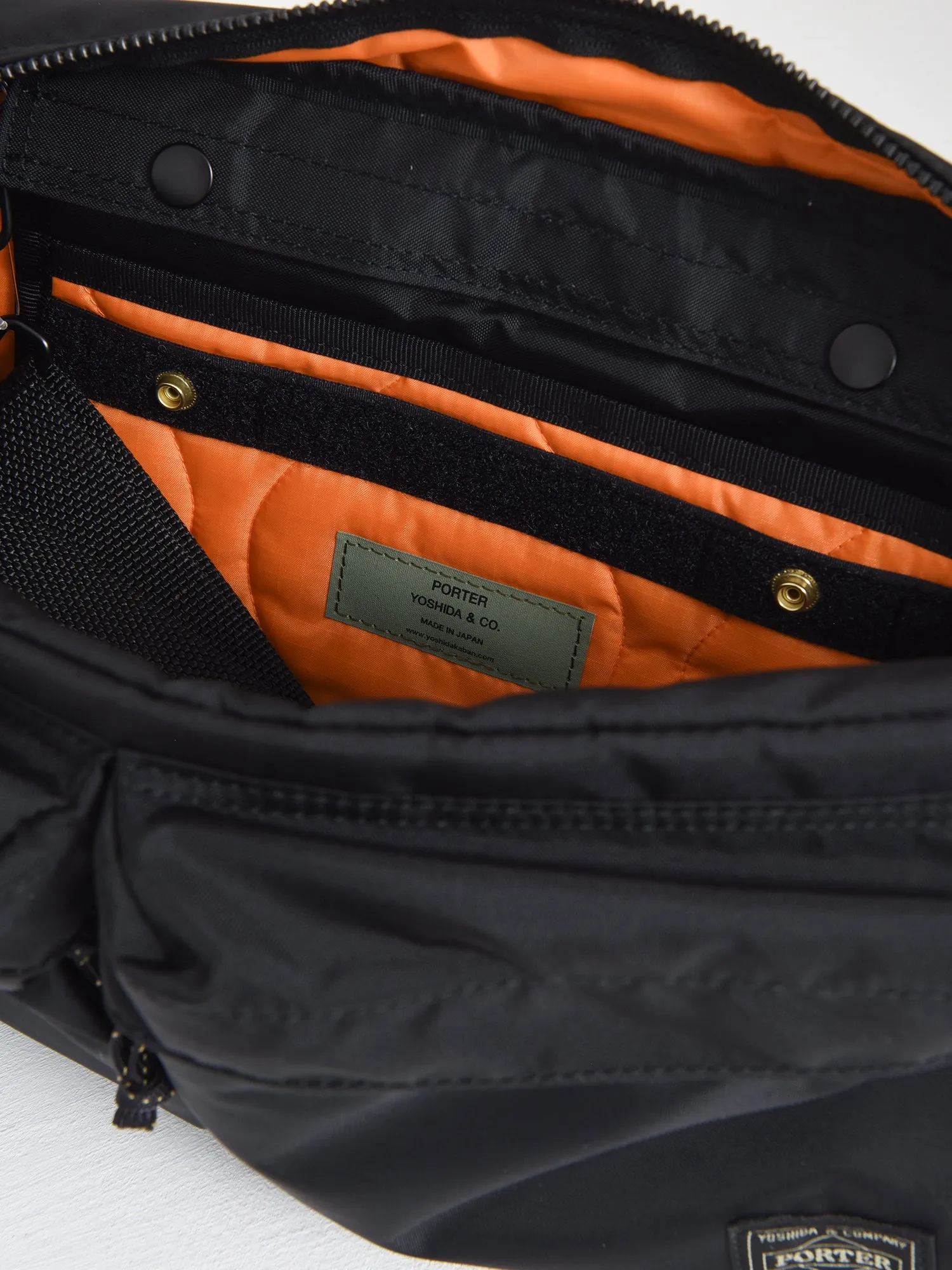 FORCE 2WAY WAIST BAG_ BLACK 10