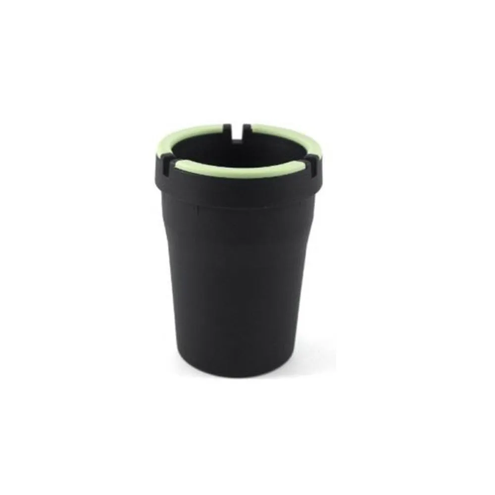 Glow Top Butt Bucket Car Cigarette Ashtray Odor Remover Glow In The Dark Cup New