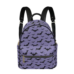 Lilac Bats Mini Backpack