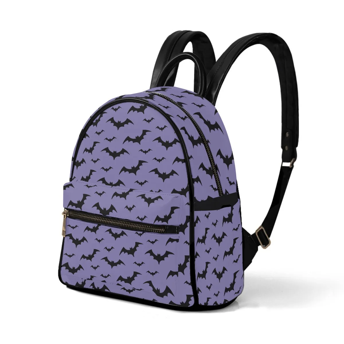 Lilac Bats Mini Backpack