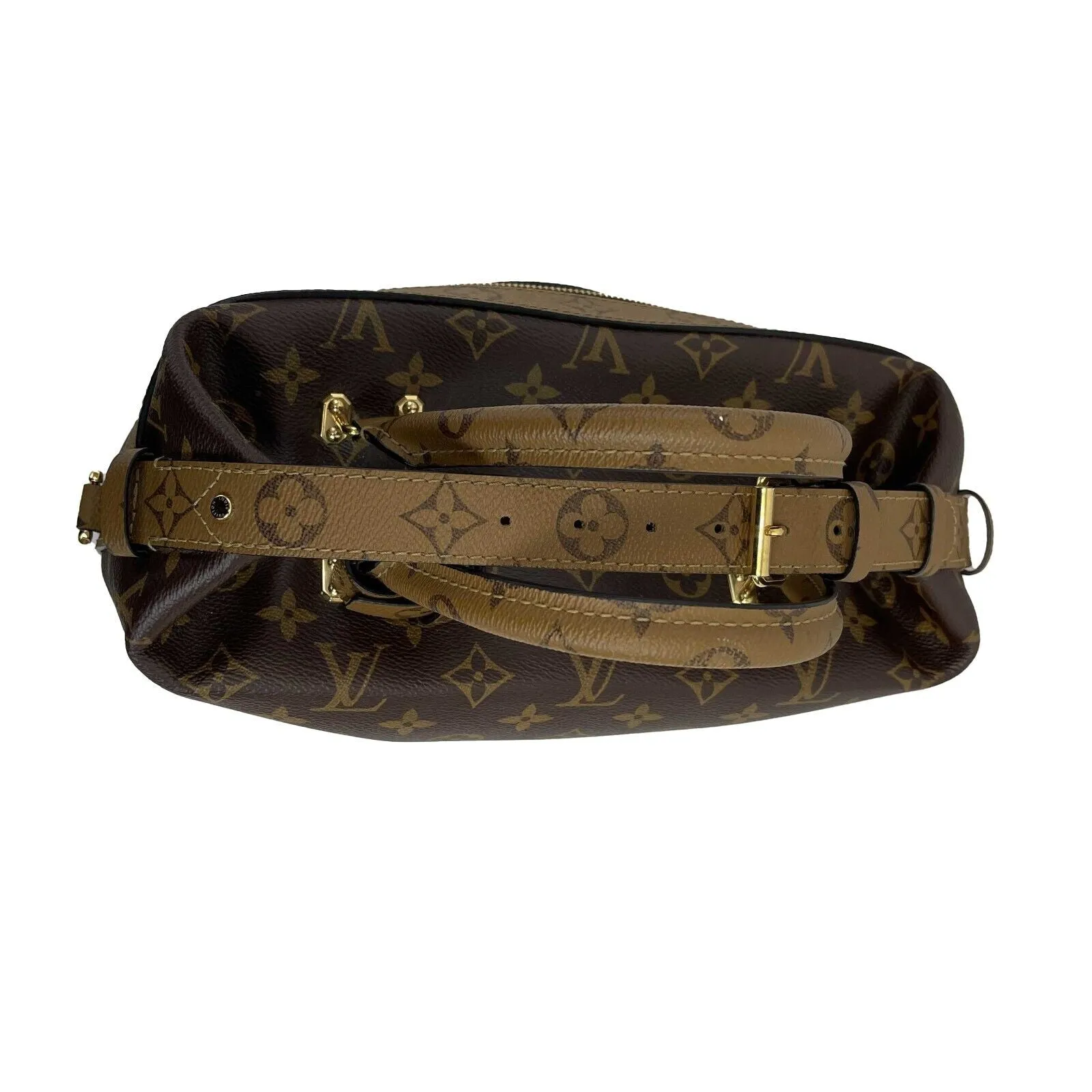 Louis Vuitton - Reverse Monogram City Cruiser PM Monogram Top Handle Bag