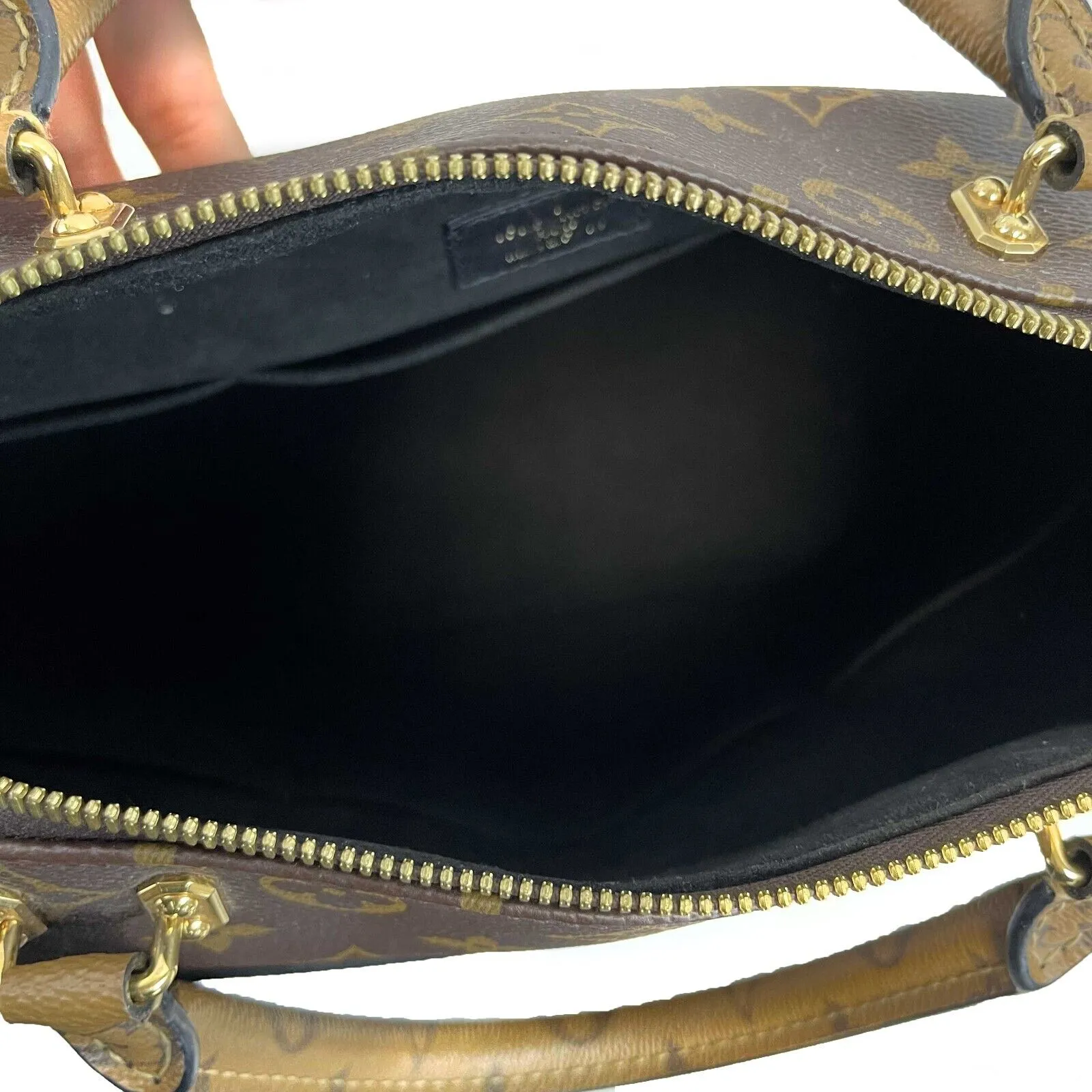 Louis Vuitton - Reverse Monogram City Cruiser PM Monogram Top Handle Bag