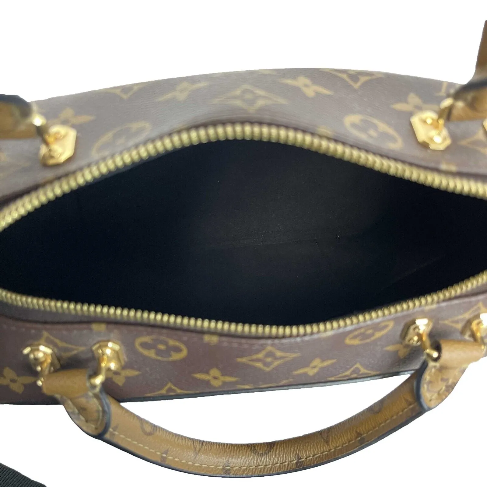 Louis Vuitton - Reverse Monogram City Cruiser PM Monogram Top Handle Bag