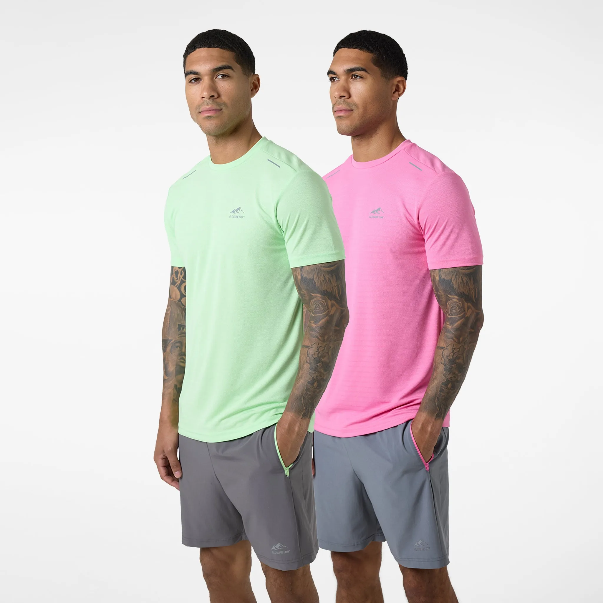Multipack Training Twinset | Lime Pink