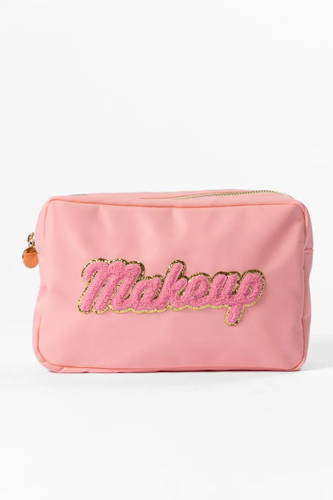 Pink "Makeup" Travel Pouch SALE