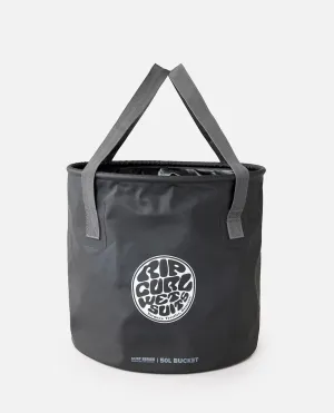 Rip Curl Unisex Surf Series 50L Bucket Black/Grey 14RMUT-0097