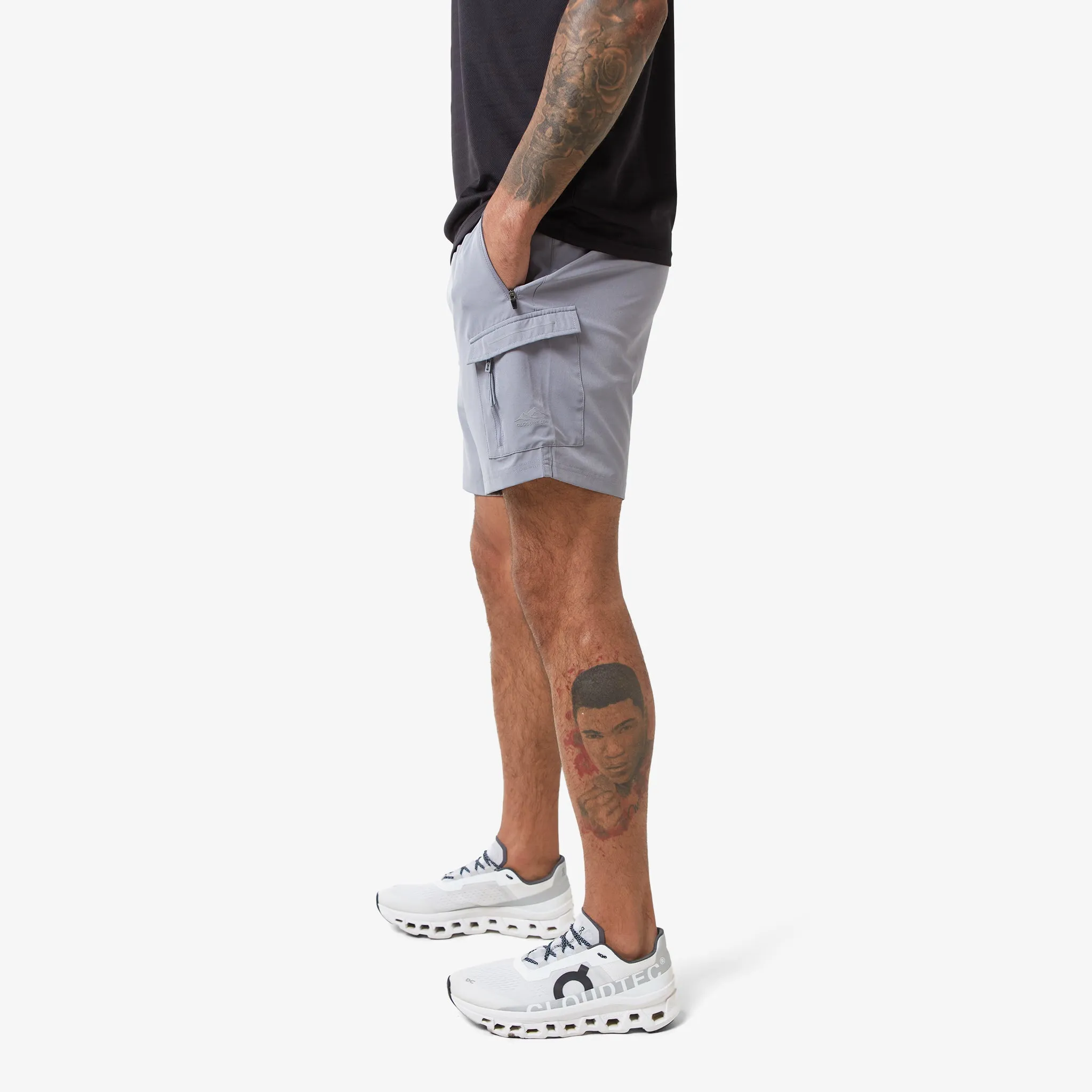 Training Cargo Performance Twinset | Black/Mid Grey