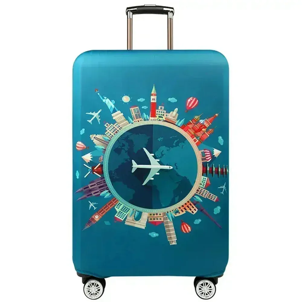 Vibrant Travel Luggage Covers
