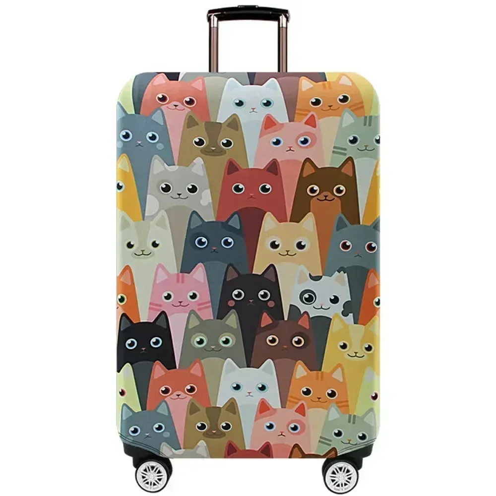 Vibrant Travel Luggage Covers